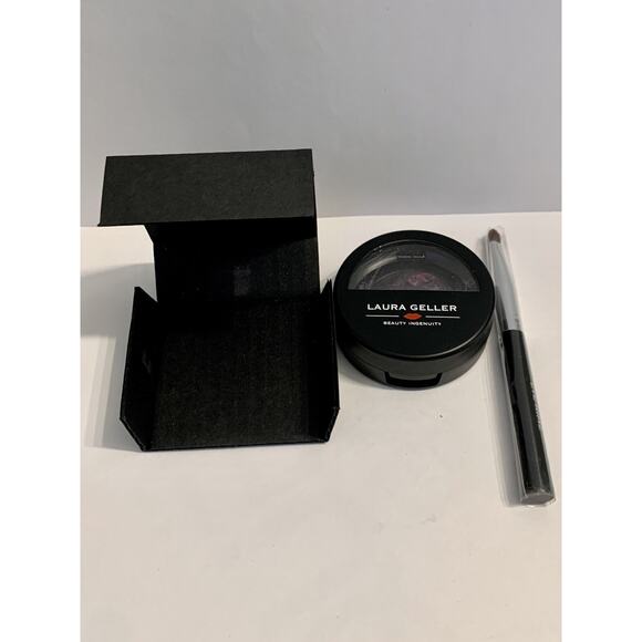 Laura Geller Vesuvius Violet EyeRimz Baked Eyeshadow Purple Kit Eye Accents .04 - Picture 1 of 5